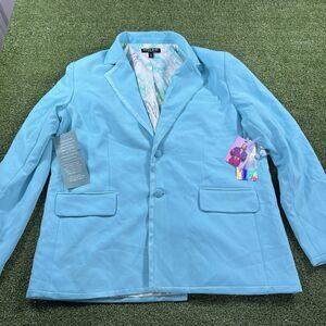 Johnny Wujek for JCPenney Special Occasion Light Blue Blazer Jacket L